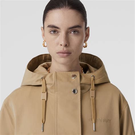 burberry london hooded jacket women's